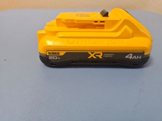 DEWALT
20V MAX XR Lithium-Ion 4.0 Ah Battery Pack DCB2104 $70 OBO