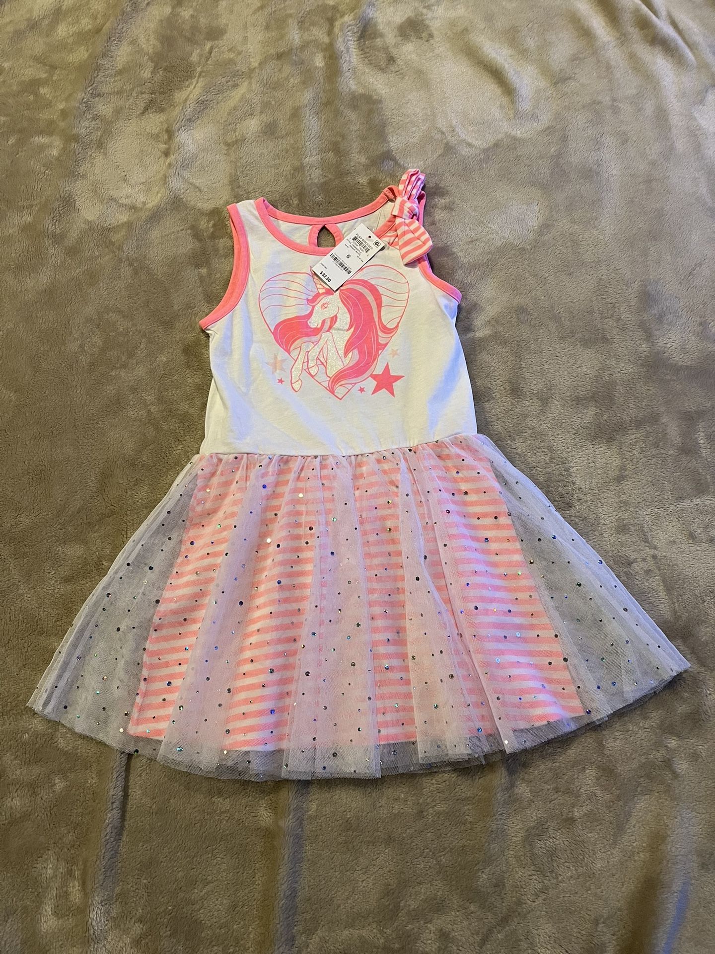 Unicorn Play Dress - Size 6