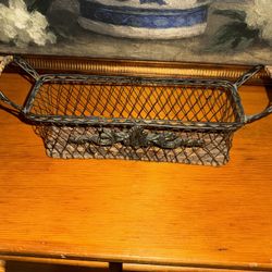 Antique Metal paper holder