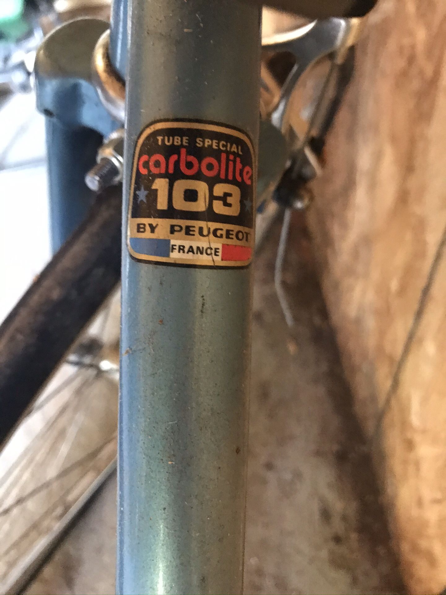 peugeot carbolite 103 bicycle