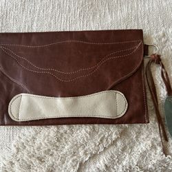 REBYC Custom Leather Handbag Clutch Purse