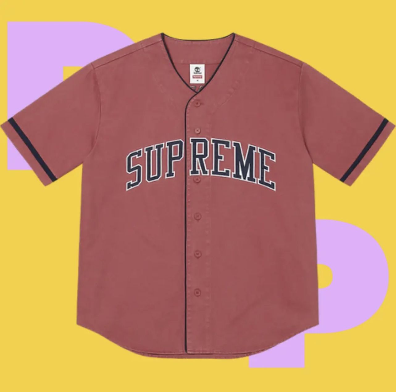 Supreme/Timberland Baseball Jersey