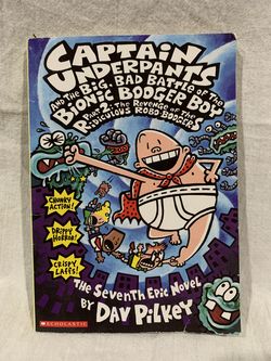 Captain Underpants Book Lot Dav Pilkey Set 6 Books Softcover Chapter Scholastic