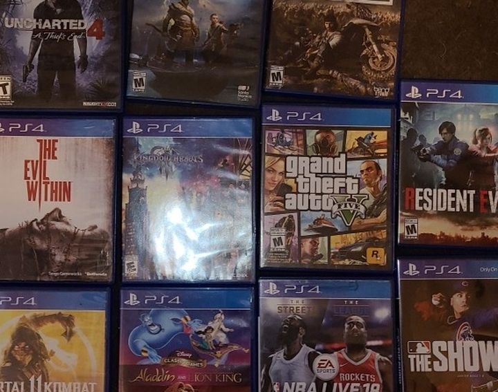 PS4 games all great condition....low price
