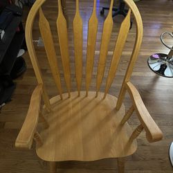 Wooden Chair With Handle For 15$