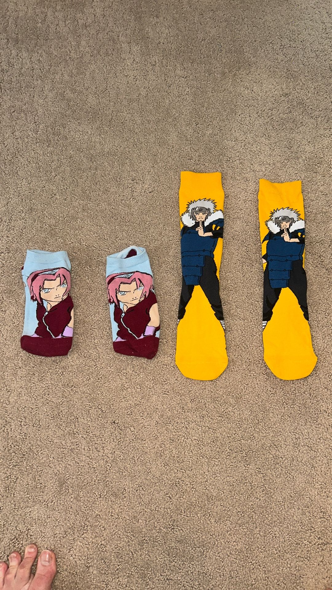 Naruto Anime Socks
