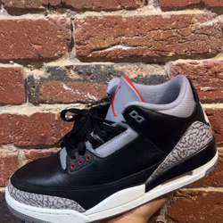 Jordan 3 black cement  size 10.5