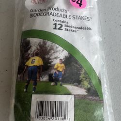 DuPont-12-Garden Products Biodegradable Stakes-New