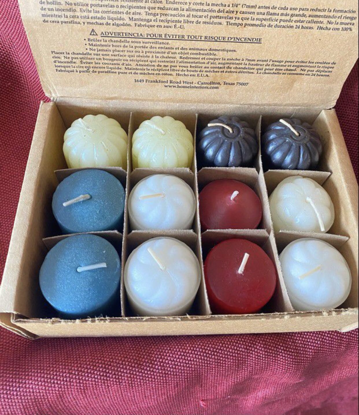 Caja De Velas De Home Interior