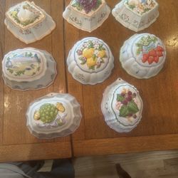 Franklin Mint Cordon Bleu Jello  Molds