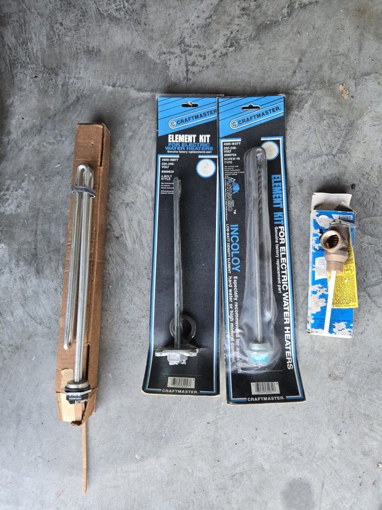 Hot Water Tank Elements