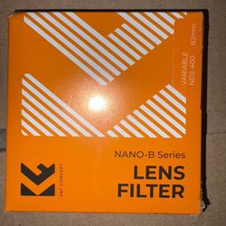 K&F Concept 82mm Variable ND2-400 Lens Filter - New
