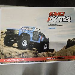 CrossRC XT4 EMO 1/10 Scale Off-Road R/C Crawler.