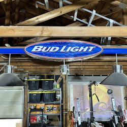 Bud Light Pool Table Light 