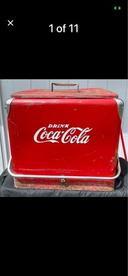1950’s Vintage Coca Cola Cooler.