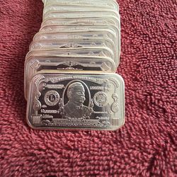 Collectible Coins Thousand dollar bars