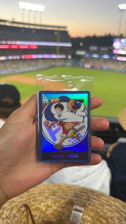 Dodger luffy card