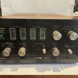 Sansui 4 Channel Read Amplifier WORKS!!!!