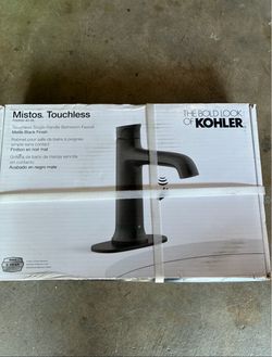 Kohler Mistos Touchless Bathroom Faucet Matte Black