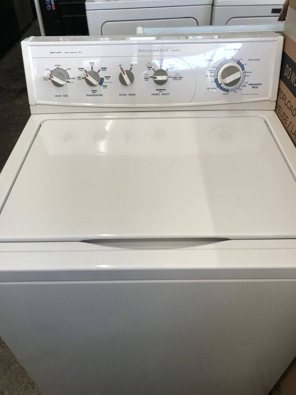 Used, Kitchen Aid top load washer, heavy duty , super capacity plus