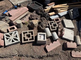 Stones and bricks for free