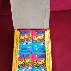 Vintage Baseball Cards 1989 unopened 36 count Donruss baseball cards wax box. See our other great vintage Sports jewelry furniture antique art Estate 