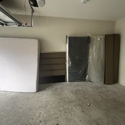 Used full King Size Bed Set 