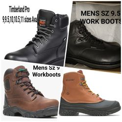 Work Boots NEW  Timberland Pro And Many Other Brands 