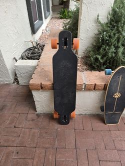 Longboard - Skateboard - Retrospec deck with Monster Wheels