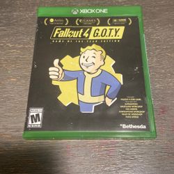 FallOut 4 G.O.T.Y. XBOX ONE