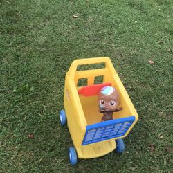 A Nice Cart With A Doll, For Children To Push Their Baby Doll Around (NO SHIPPING)