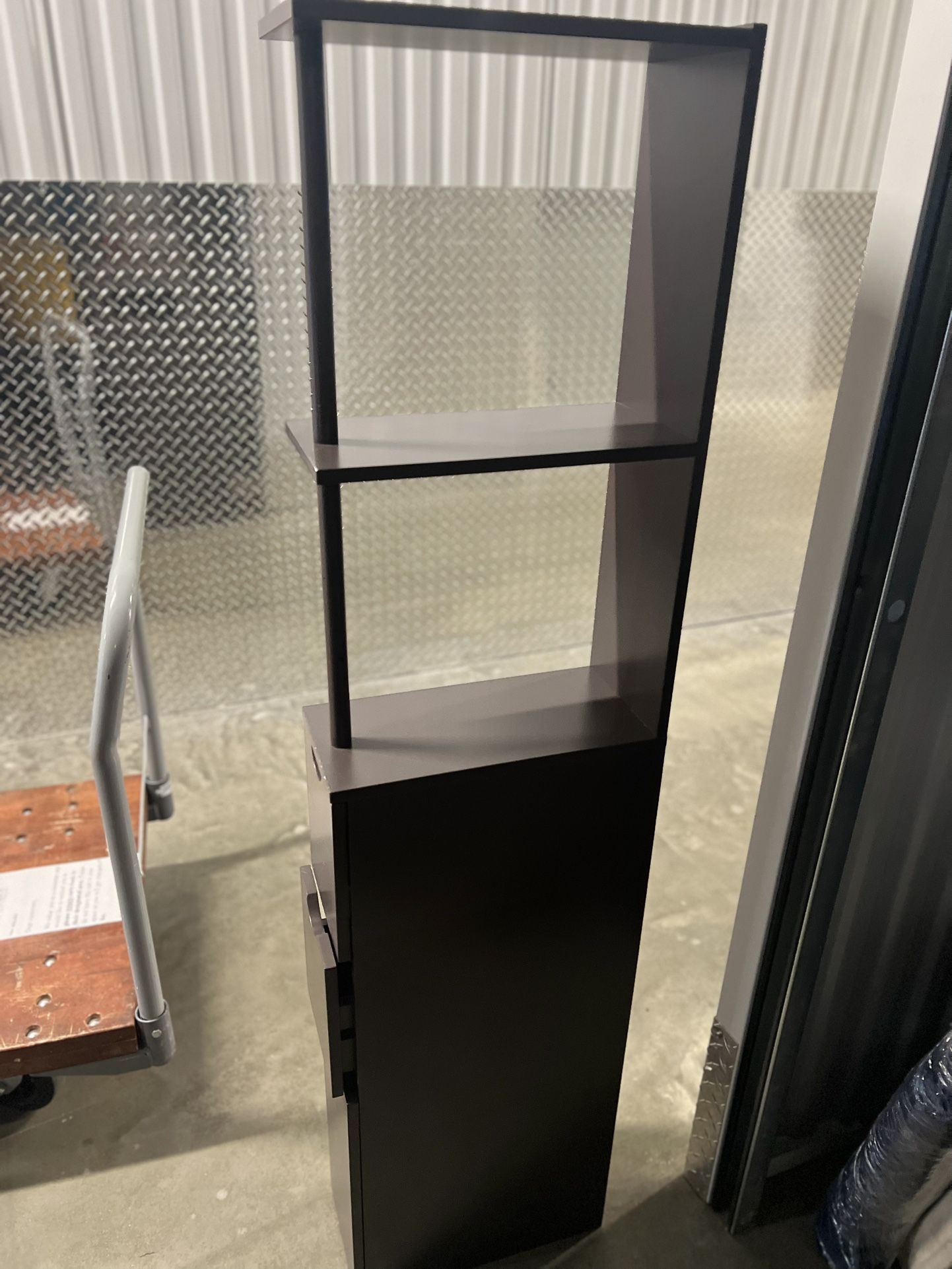 Freestanding bathroom Cabinet - Brown