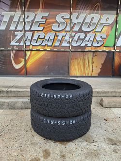 PAIR OF 275/55/20. PATHFINDER ALL TERRAIN