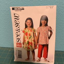 See & Sew has all 4 Pieces For View B Only