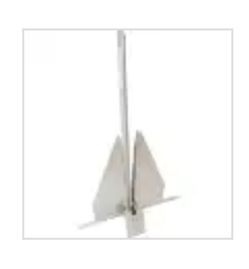 25 pound fluke anchor