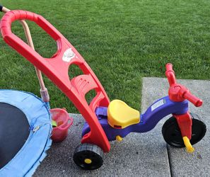 Push Bike And Rocker Good Conditions