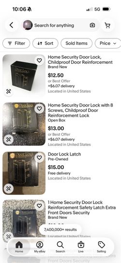 Door Reinforcement Lock in Box