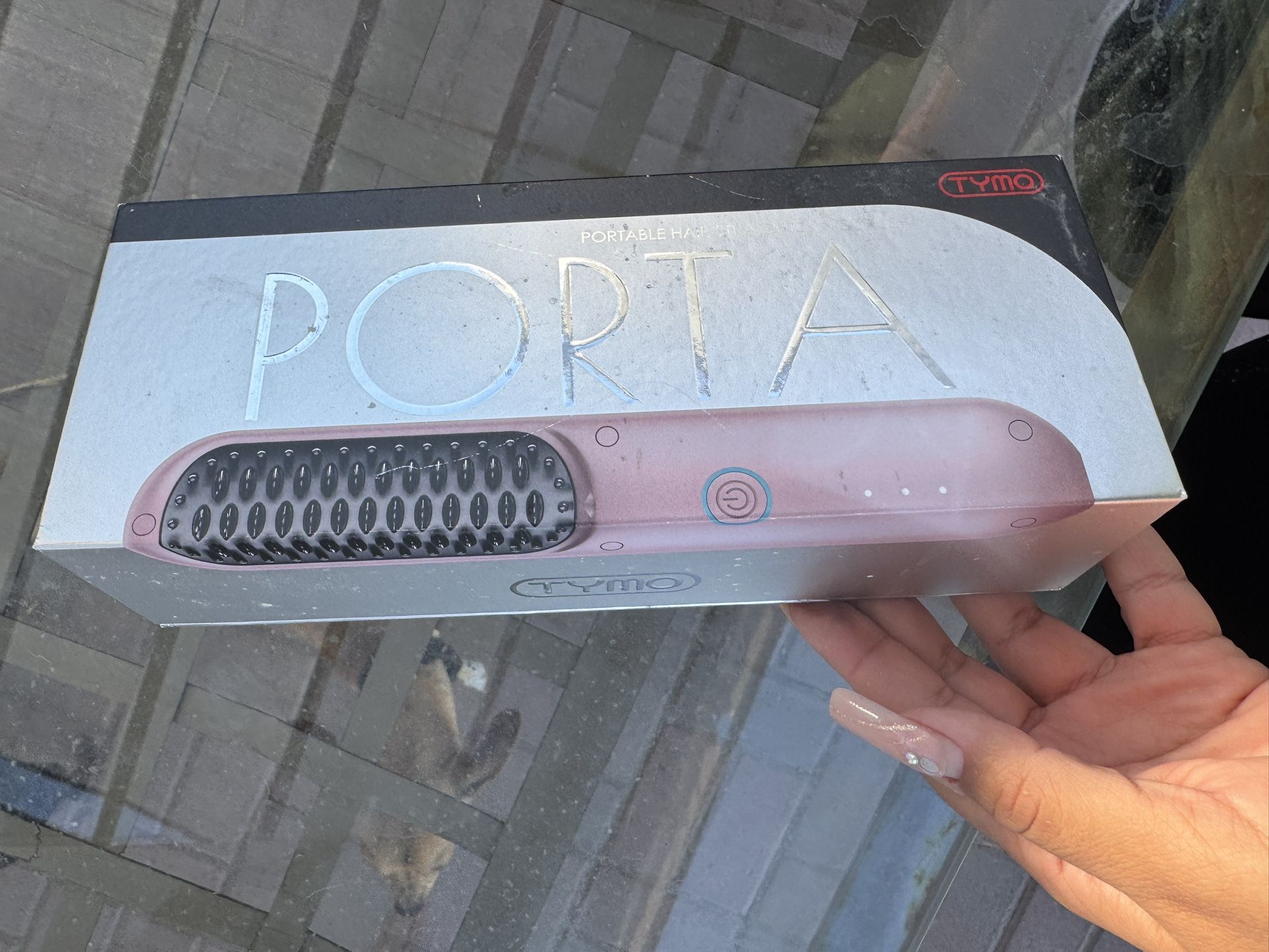 Tymo Porta Portable Hair Straightener Brush