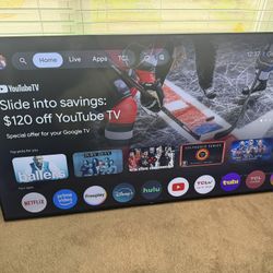 TCL - 65" Class S4 S-Class 4K UHD HDR LED Smart TV with Google TV