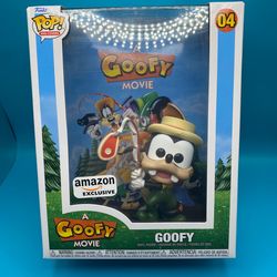 (NEW) Funko POP! VHS Cover: Disney #04 A Goofy Movie, Goofy COLLECTABLE Figure (Amazon Exclusive)