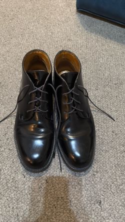 KENNETH  COLE MENS LEATHER DRESS BOOT