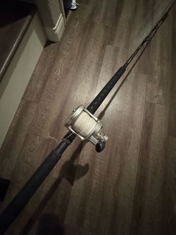Shimano Teramar 7’H Avet MXL 6/4 two speed conventional fishing combo.