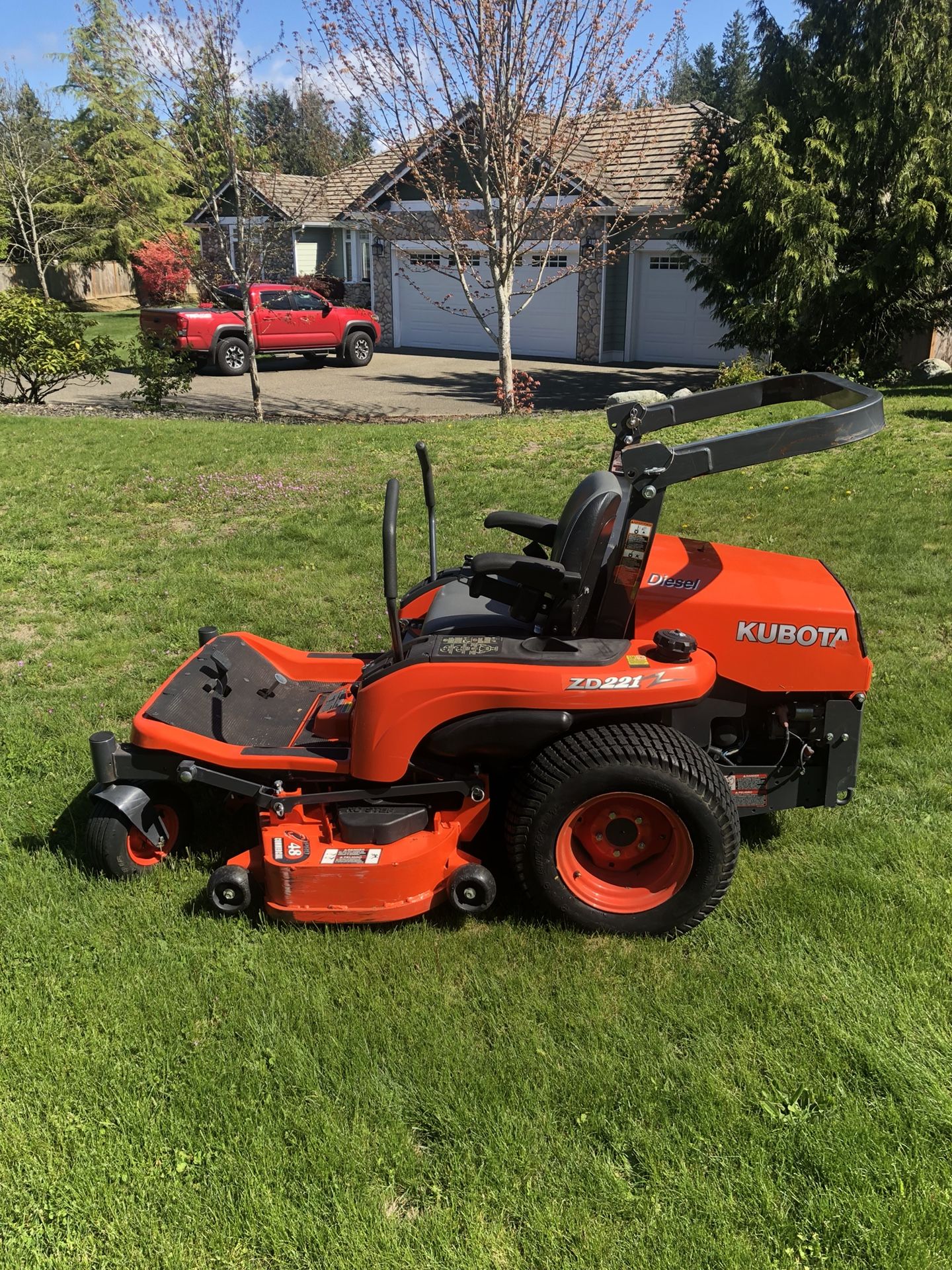 Kubota ZD221 48” diesel zero turn for Sale in Olympia, WA OfferUp