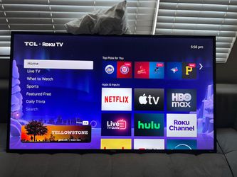 50 Inch 4K QLED TCL Smart TV