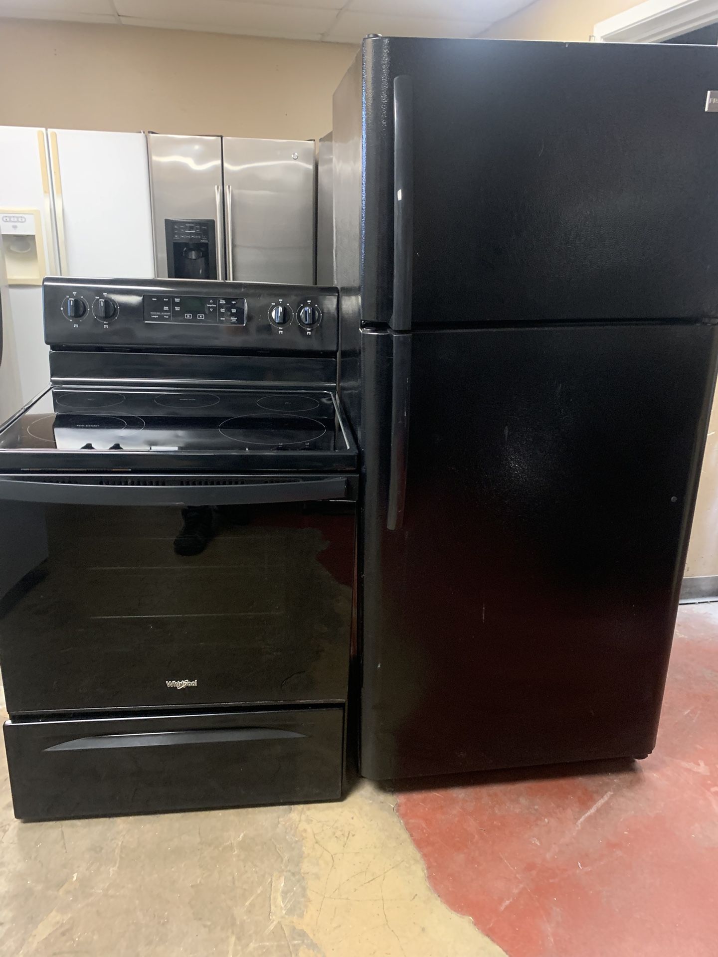 Stove And Refrigerator