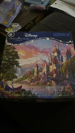 Disney Thomas Kinkade 1000-Piece Jigsaw Puzzle
