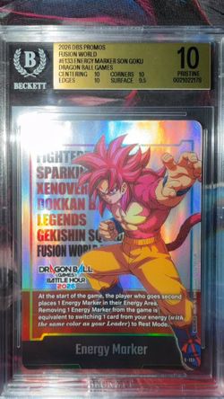 Dragon Ball E-133 Energy Marker BGS 10