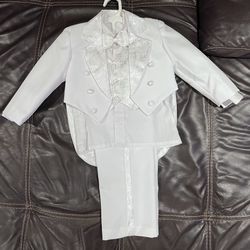 Boys Baptism Suit Size 3