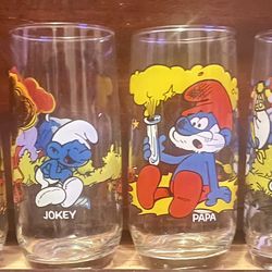 The Smurfs Collectors Glasses 