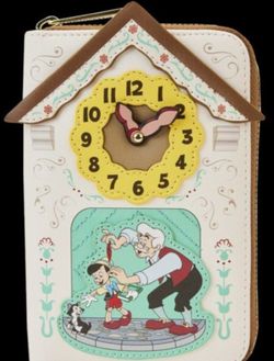 Disney Loungefly Wondercon Exclusive Pinocchio Cuckoo Clock  display picture 1
